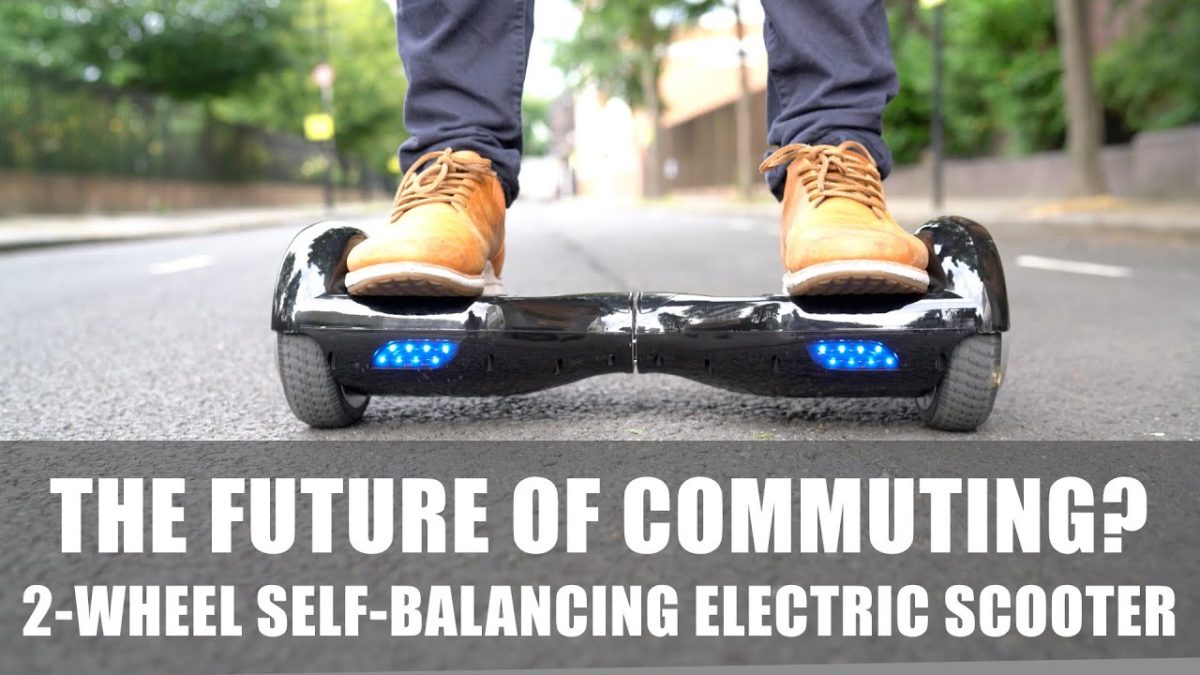 The Future of Commuting? 2-Wheel Self-Balancing Electric Scooter