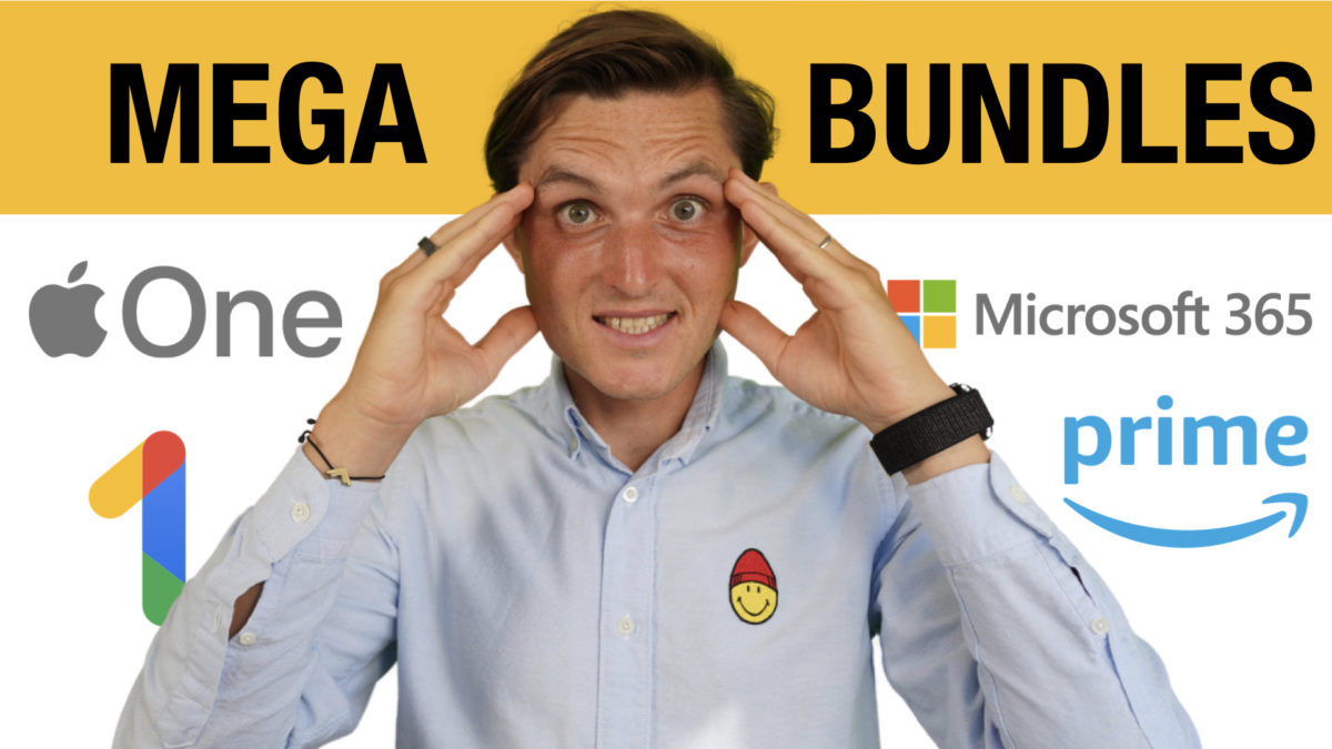 Mega Bundles – Apple One, Google One, Amazon Prime, Microsoft 365