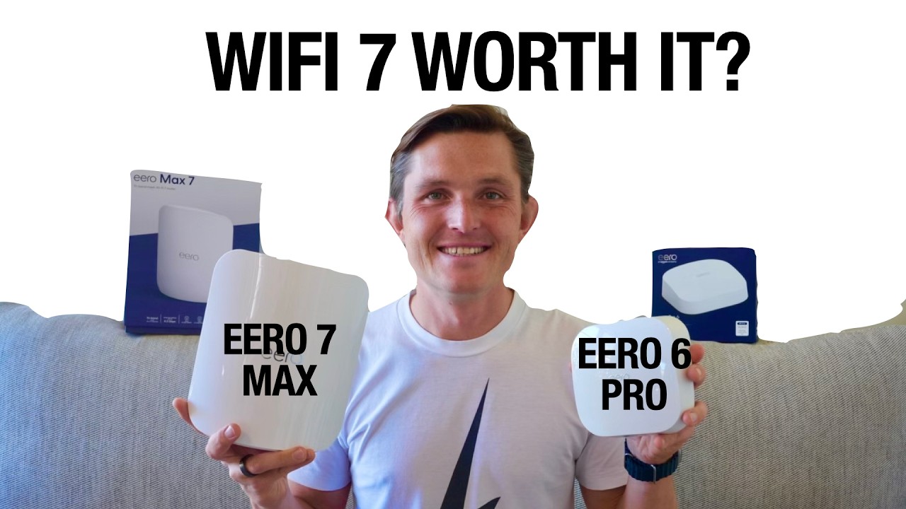 WiFi 7 vs WiFi 6 – Real Life Tests with Eero 7 Max vs Eero 6 Pro